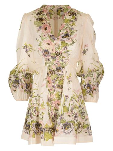 Halliday Plunge Mini Dress - Zimmermann - Modalova