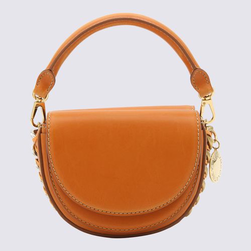 Orange Leather Frayme Shoulder Bag - Stella McCartney - Modalova