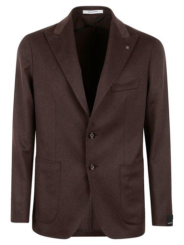 Pocketed Single-breasted Blazer - Tagliatore - Modalova