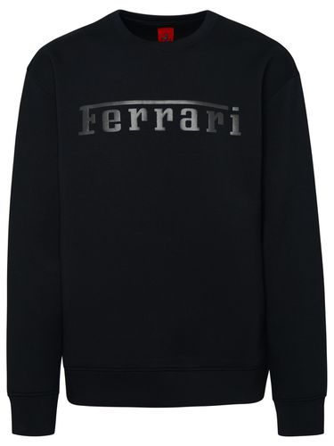 Ferrari Black Cotton Sweatshirt - Ferrari - Modalova