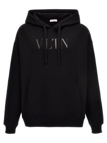 Valentino Logo Print Hoodie - Valentino Garavani - Modalova