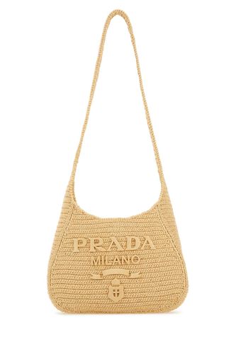 Prada Raffia Shoulder Bag - Prada - Modalova