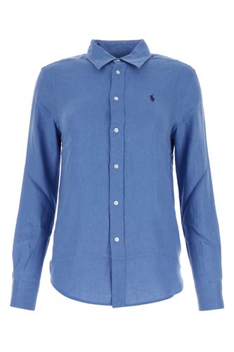Turquoise Linen Shirt - Polo Ralph Lauren - Modalova