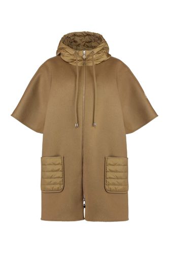 Moncler Wool Cape - Moncler - Modalova