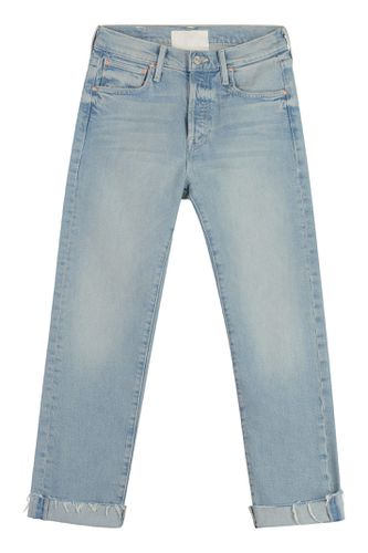 The Scrapper Cuff Stretch Cotton Jeans - Mother - Modalova