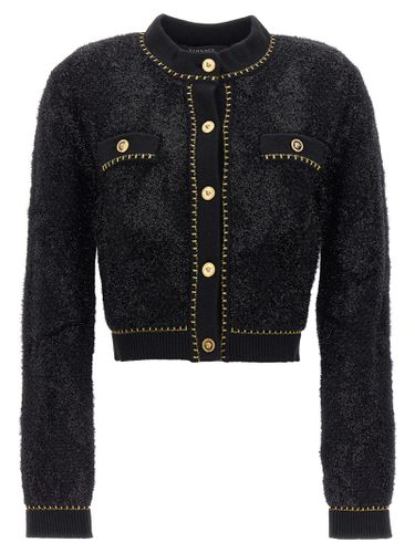 Versace Tweed Cardigan - Versace - Modalova