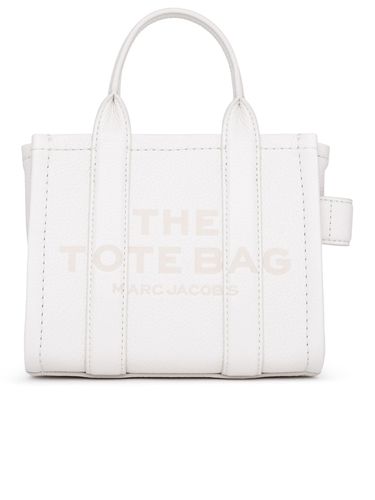 Ivory Leather Micro Tote Bag - Marc Jacobs - Modalova