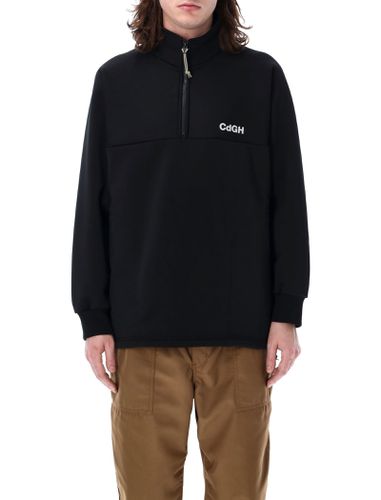 Half-zip Logo Sweatshirt - Comme des Garçons Homme - Modalova