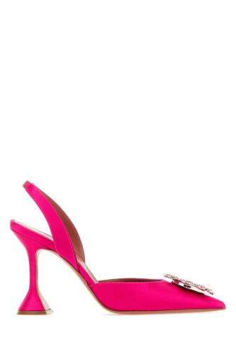 Fuchsia Satin Begum Pumps - Amina Muaddi - Modalova