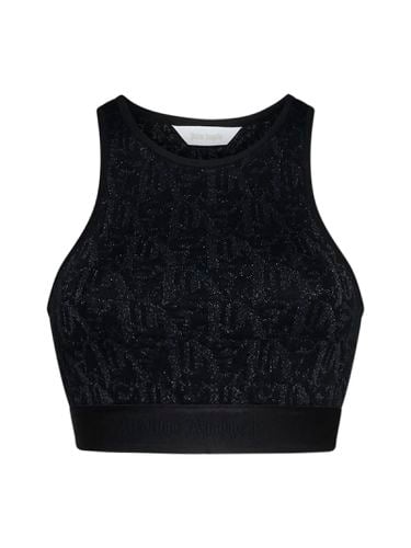 Palm Angels Monogram Bra Top - Palm Angels - Modalova