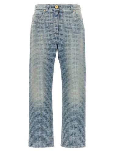 Balmain monogram Jeans - Balmain - Modalova
