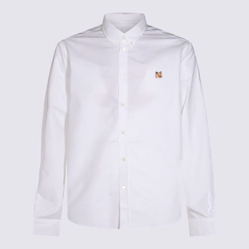 Maison Kitsuné White Cotton Shirt - Maison Kitsuné - Modalova