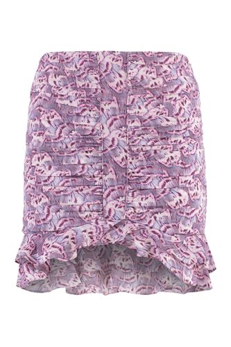Milendi Printed Silk Skirt - Isabel Marant - Modalova