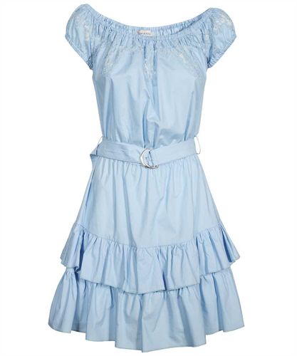 Ermanno Scervino Belted Waist Dress - Ermanno Scervino - Modalova