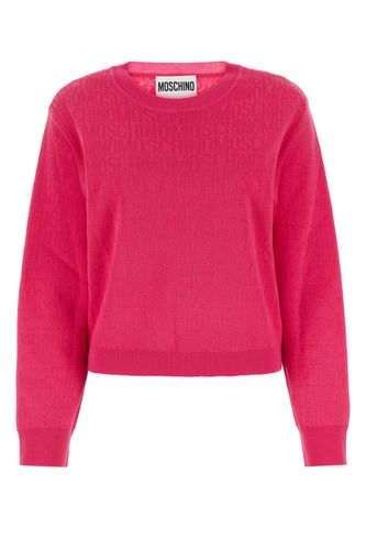 Moschino Fuchsia Viscose Sweater - Moschino - Modalova