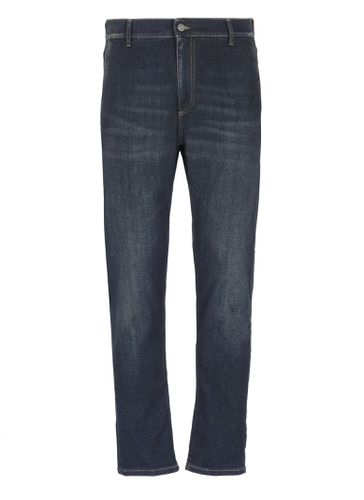 Jeff Jeans In Elastic Cotton Denim - Dondup - Modalova