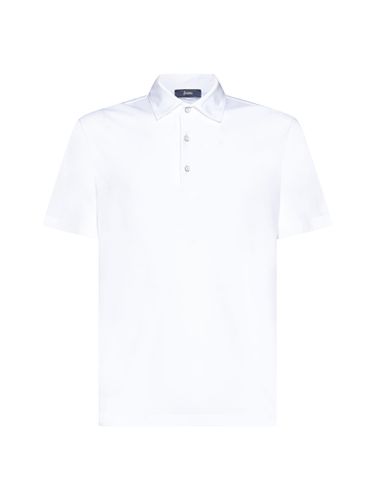 Herno Cotton Polo Shirt - Herno - Modalova