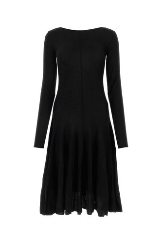 Khaite Black Wool Dress - Khaite - Modalova