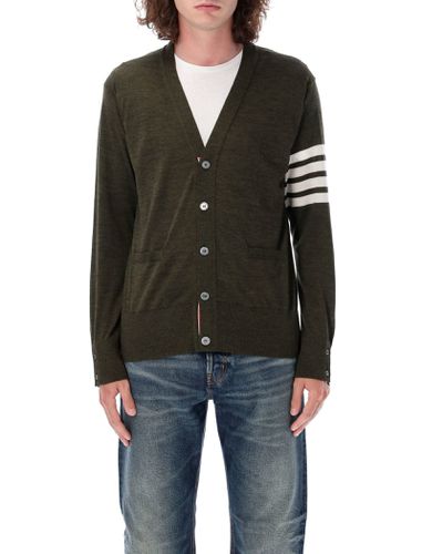 Classic V-neck Cardigan Sustainable - Thom Browne - Modalova