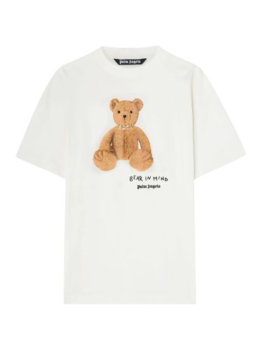 Bear Cotton T-shirt - Palm Angels - Modalova