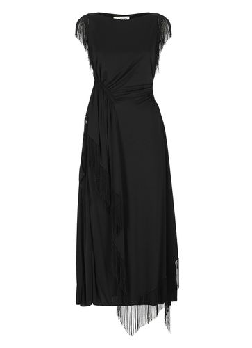 Lanvin Long Dress With Fringes - Lanvin - Modalova