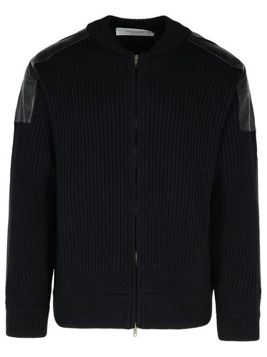 Golden Goose Black Wool Jacket - Golden Goose - Modalova