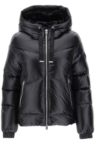 Aliquippa Hooded Nylon Down Jacket - Woolrich - Modalova