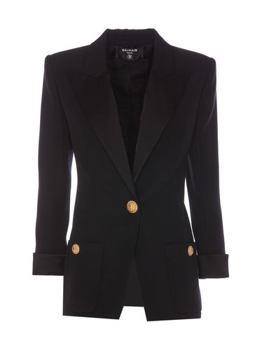 Balmain Fitted Collection Jacket - Balmain - Modalova