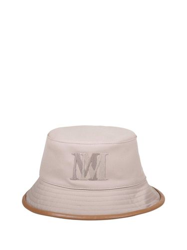 Max Mara Logo Detailed Bucket Hat - Max Mara - Modalova