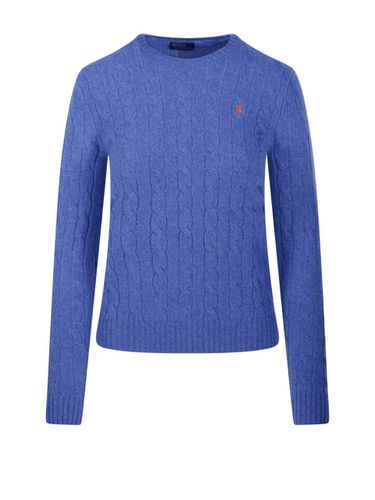 Pony Embroidered Cable-knit Jumper - Polo Ralph Lauren - Modalova