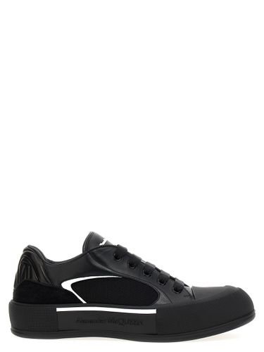 Neoprene Canvas Sneakers - Alexander McQueen - Modalova