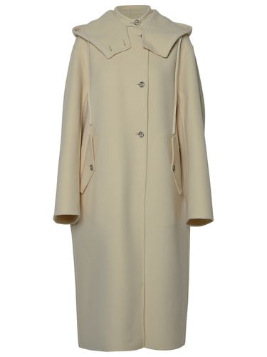 Jil Sander sport 16 Cream Wool Coat - Jil Sander - Modalova