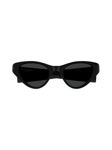 Sl M 144 - Black Sunglasses - Saint Laurent Eyewear - Modalova