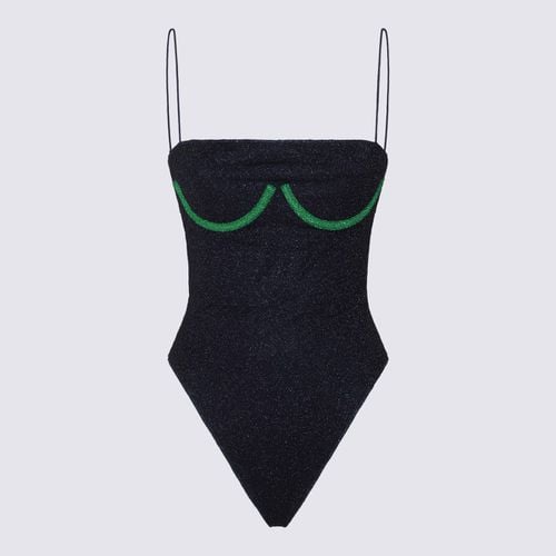 Oseree Black And Green Beachwear - Oseree - Modalova