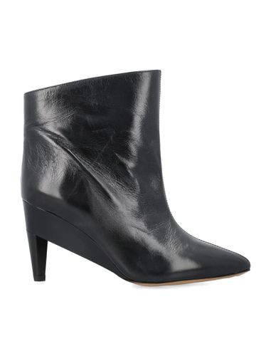 Dylvee Leather Low Boots - Isabel Marant - Modalova