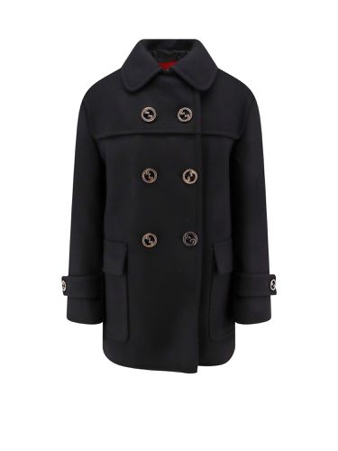 Gucci gg Double-breasted Coat - Gucci - Modalova