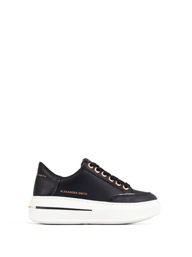 Lancaster Sneaker In Black Leather - Alexander Smith London - Modalova