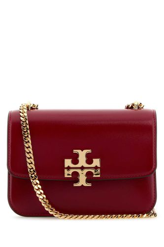 Red Leather Small Eleanor Shoulder Bag - Tory Burch - Modalova