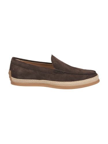 Tod's Round Toe Slip-on Loafers - Tod's - Modalova