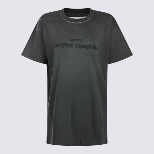 Black Cotton Reverse T-shirt - Maison Margiela - Modalova