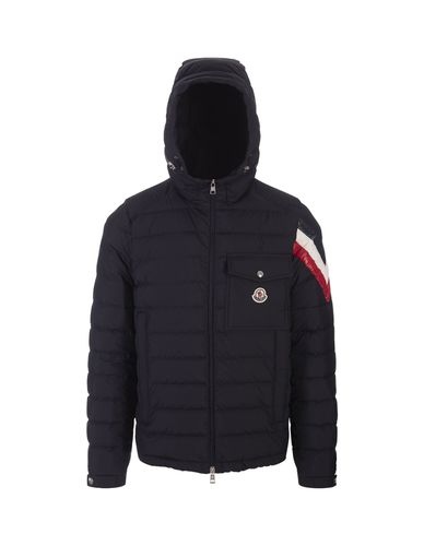 Moncler Blue Berard Down Jacket - Moncler - Modalova