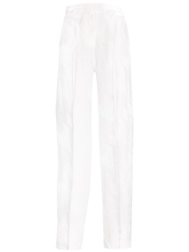 Straight Leg Pleated Trousers - The Attico - Modalova