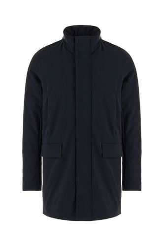 Midnight Blue Stretch Nylon Down Jacket - RRD - Roberto Ricci Design - Modalova