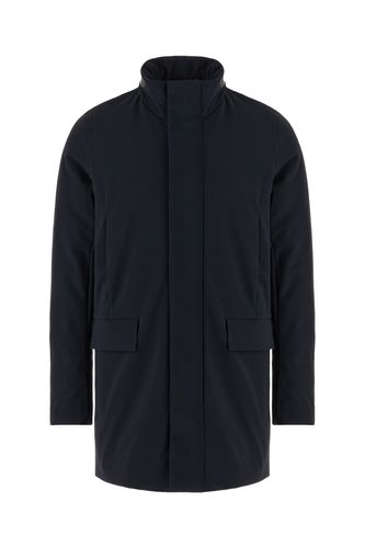 Midnight Blue Stretch Nylon Down Jacket - RRD - Roberto Ricci Design - Modalova