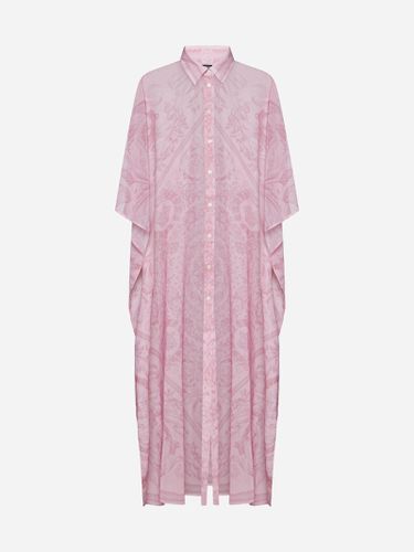 Versace Barocco Print Kaftan - Versace - Modalova