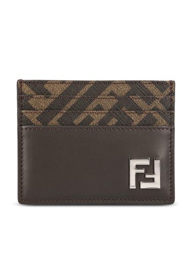 Fendi Ff Squared Card Holder - Fendi - Modalova