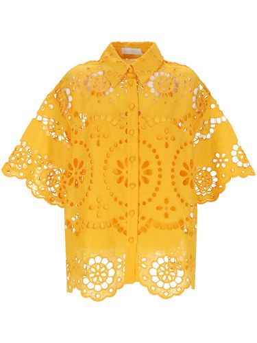 Zimmermann Pop Embroidered Shirt - Zimmermann - Modalova