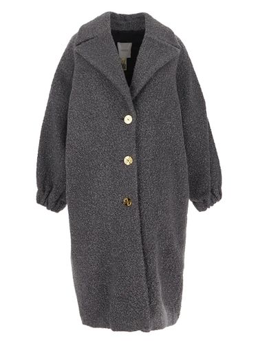 Patou elliptic Grey Wool Coat - Patou - Modalova