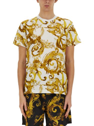 All Over Print T-shirt - Versace Jeans Couture - Modalova