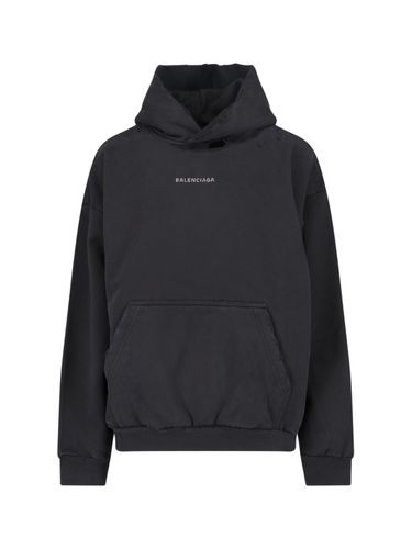 Balenciaga Retro Logo Hoodie - Balenciaga - Modalova